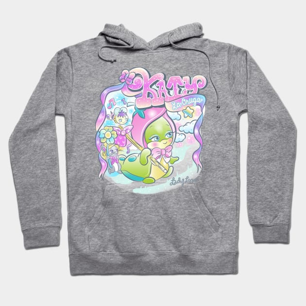 katy la oruga Caterpillar Hoodie TeePublic